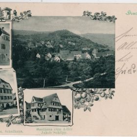 Eichelberg Ansichtskarte 1901